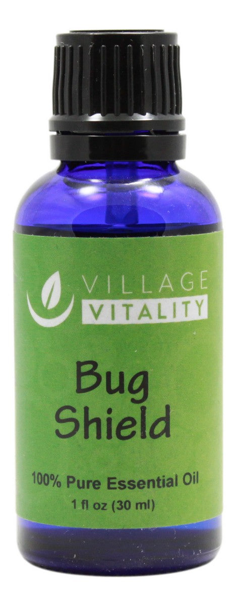 Bug Shield Essential Oil- 1 oz- Front