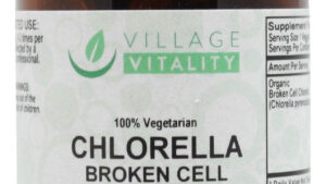 Chlorella (Broken Cell) - 90 Capsules - Front