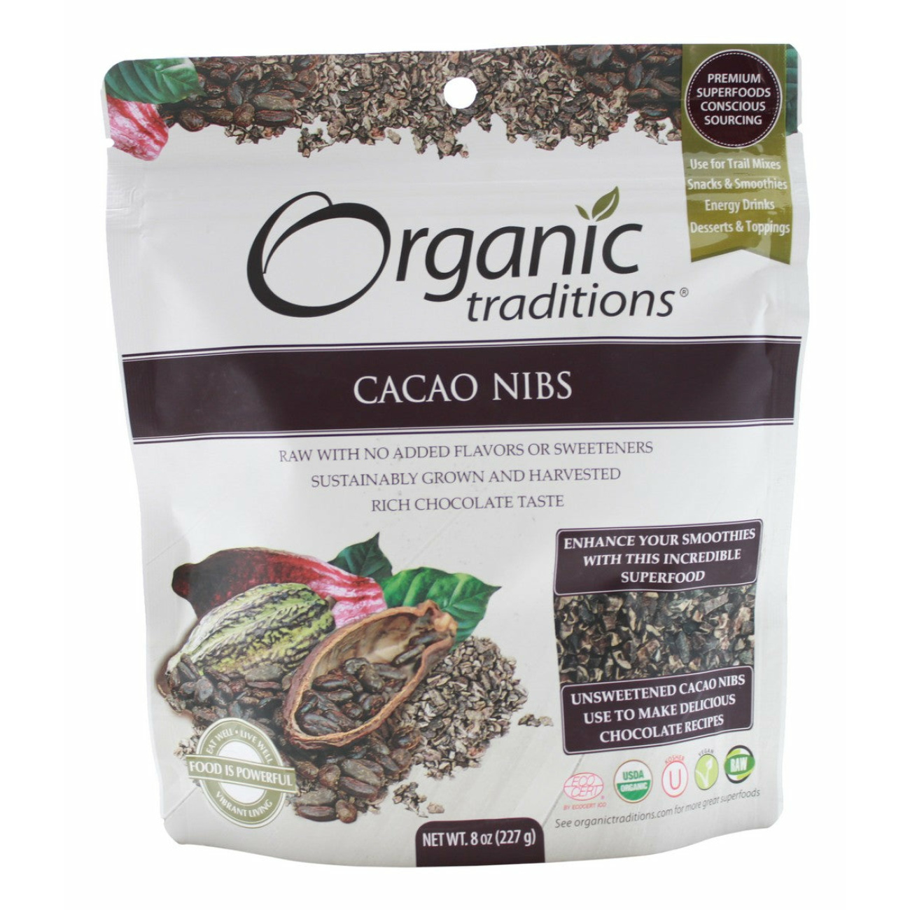 Cacao Nibs - 8 oz