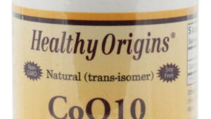 CoQ10 100 mg - 60 Softgels - Front