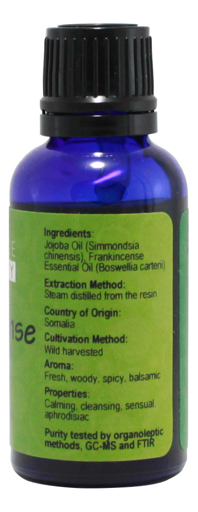 Frankincense Essential Oil - 1 oz - Supplement Facts