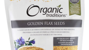 Golden Flax Seeds - 16 oz - Front