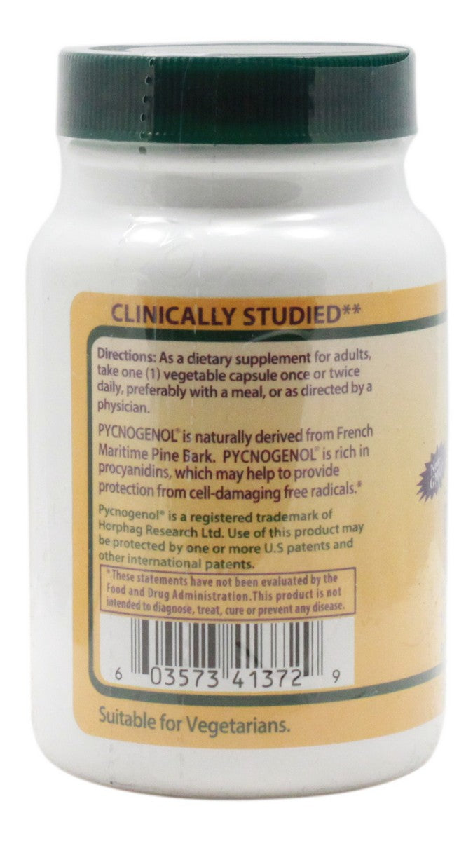 Pycnogenol 100 mg - 60 Capsules - Information
