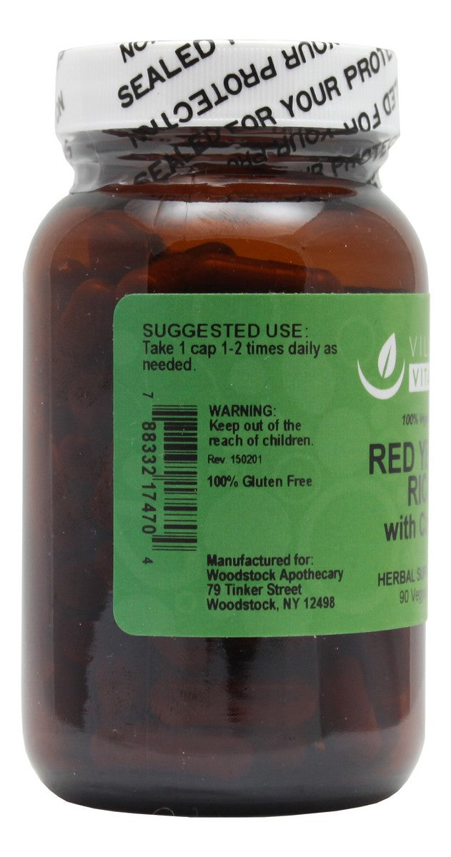 Red Yeast Rice with CoQ10 - 90 Capsules - Info