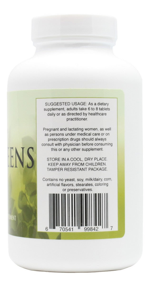 Super Greens - 250 Tablets - Information