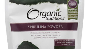 Spirulina Powder - 5.3 oz - Front