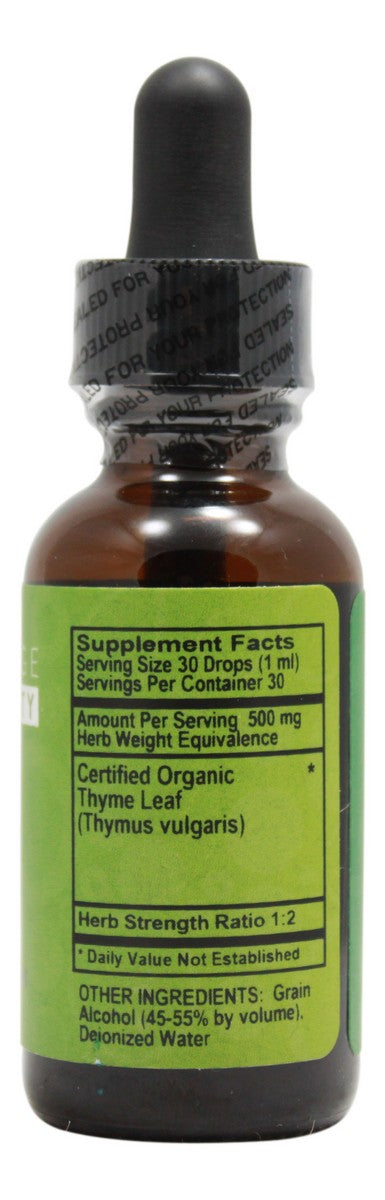 Thyme - 1 oz Liquid - Supplement Facts