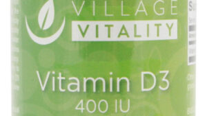 Vitamin D3 400 I.U. - 100 Softgels - Front