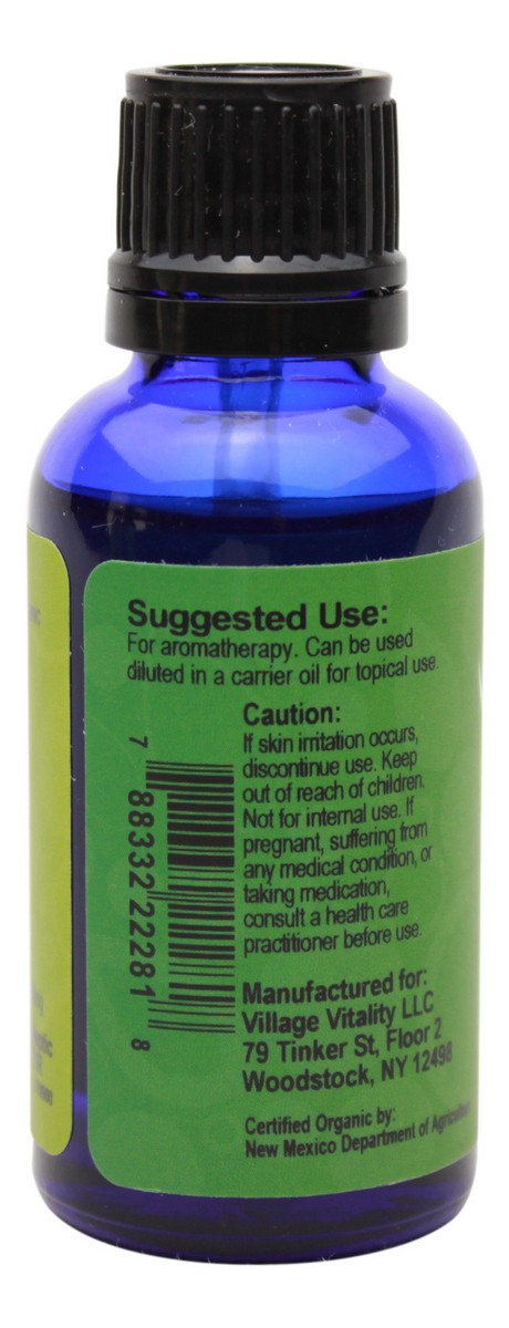 Organic Tea Tree Essential Oil - 1 oz - Info
