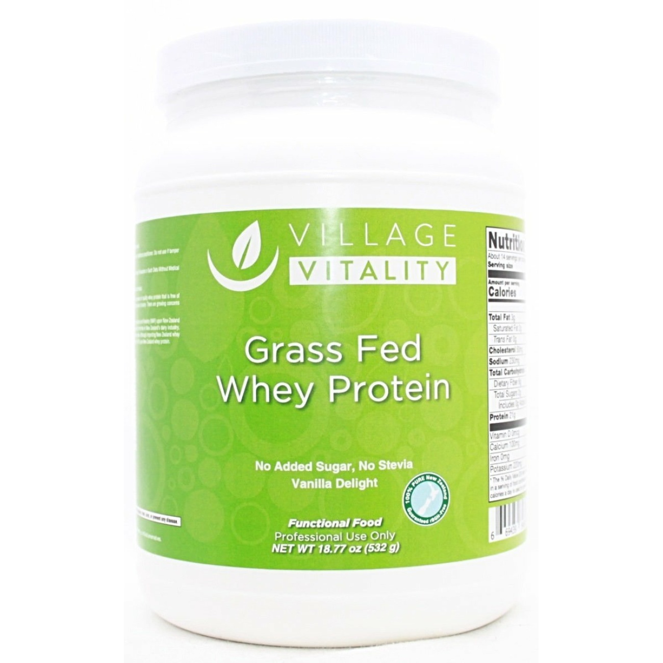 Grass Fed Whey Protein Powder