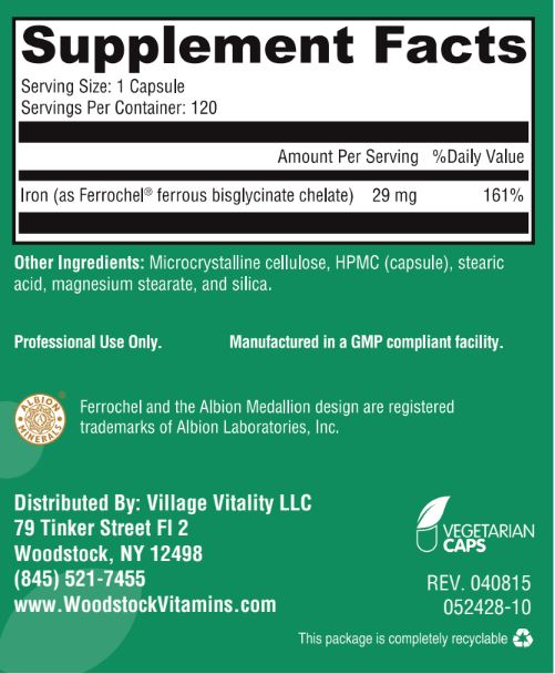 Easy Iron 29 mg - 120 Capsules