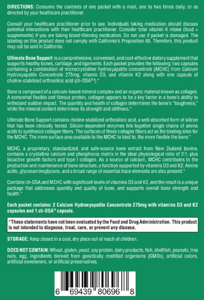 Ultimate Bone Support - 60 Packets