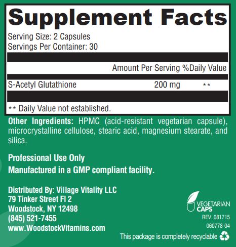 Glutathione Absorb - 60 Capsules