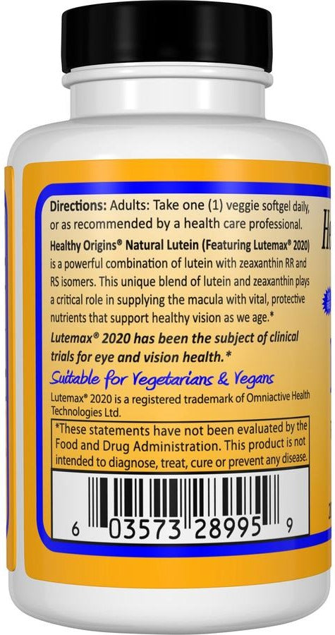 Lutein 20mg - 180 Softgels