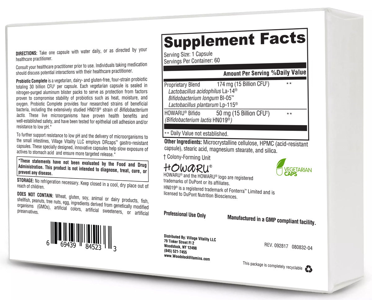 Probiotic Complete - 60 Capsules