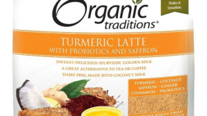 Turmeric Latte w/ Saffron and Probiotics - 5.3 oz