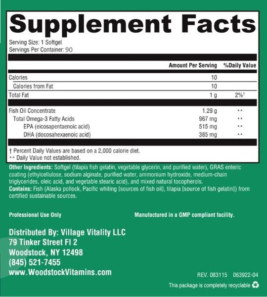 Alaskan Omega 900 - 90 Softgels