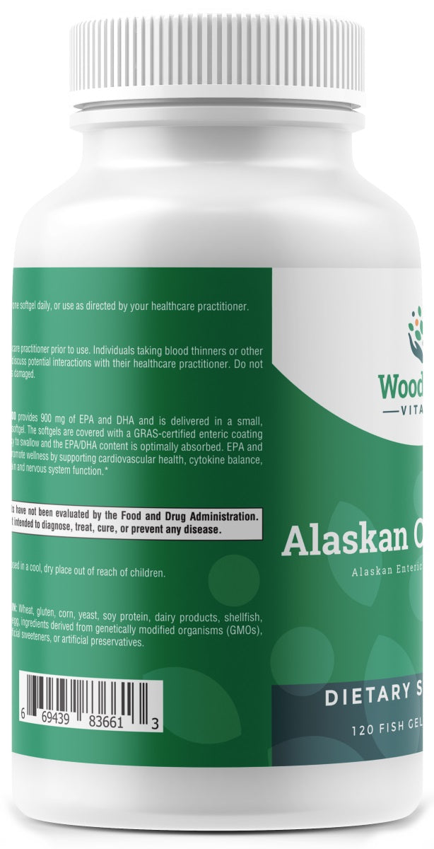 Alaskan Omega 900 - 120 Softgels