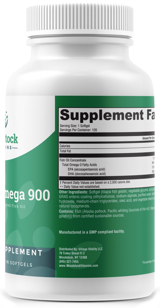Alaskan Omega 900 - 120 Softgels