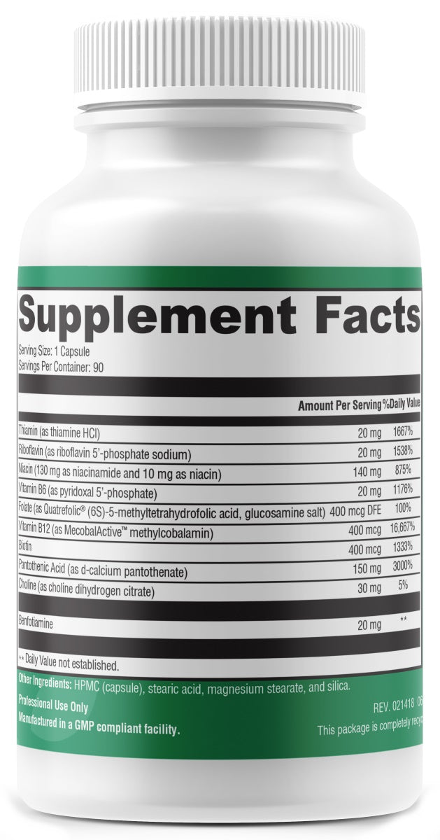 Coenzyme B-Complex - 90 Capsules