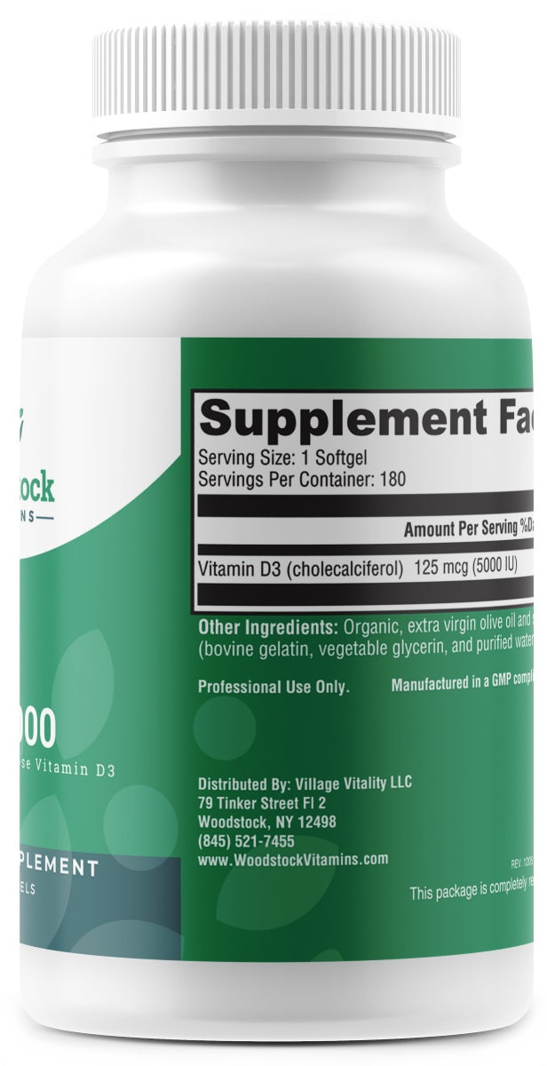 D3-5000 - 180 Softgels