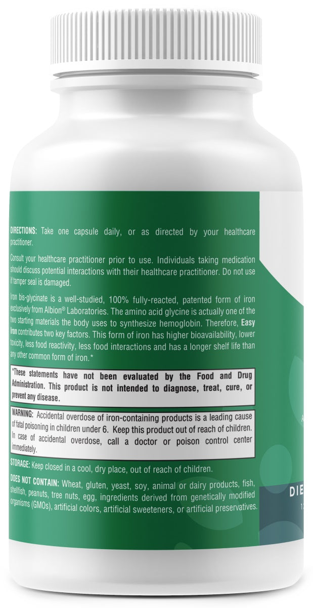 Easy Iron 29 mg - 120 Capsules