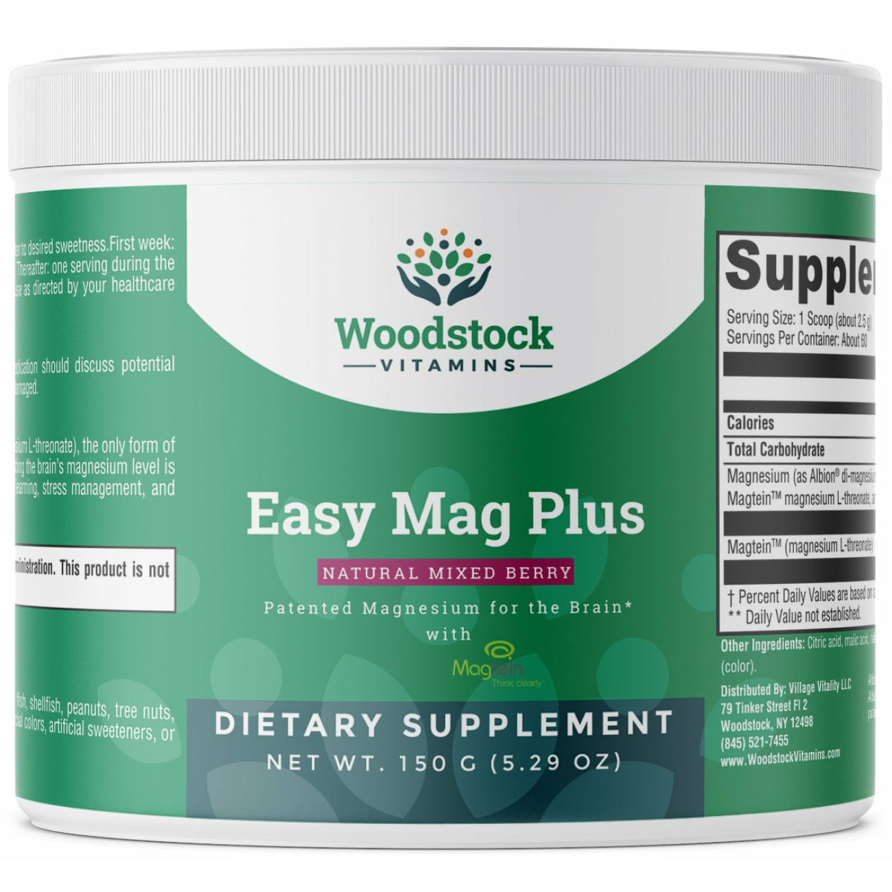 Easy Mag Plus Berry - 5.29 oz Powder