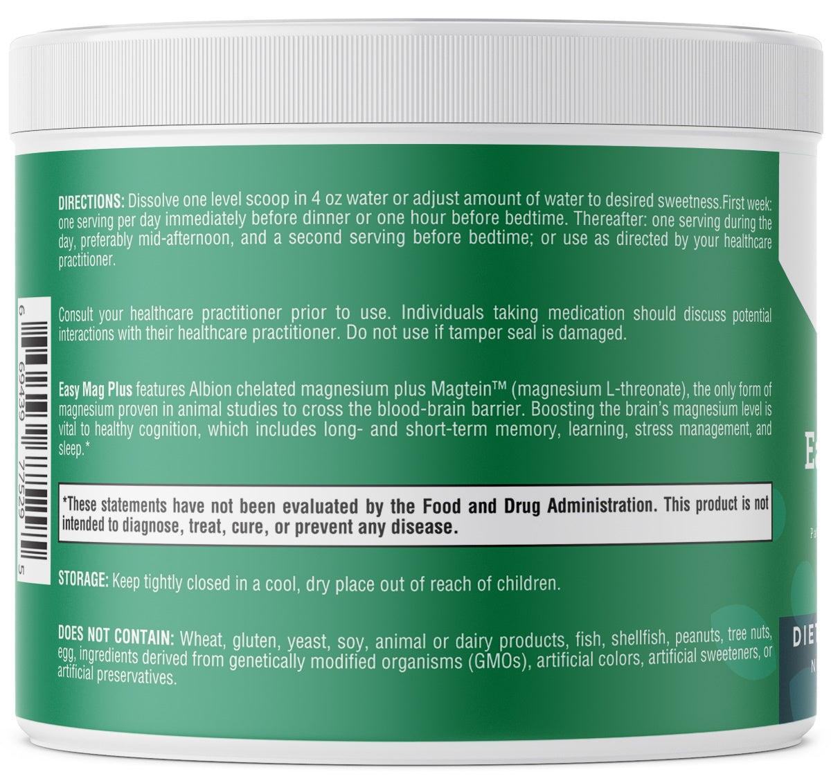 Easy Mag Plus Berry - 5.29 oz Powder