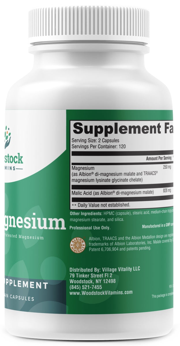 Easy Magnesium (Chelated Magnesium) - 240 Capsules