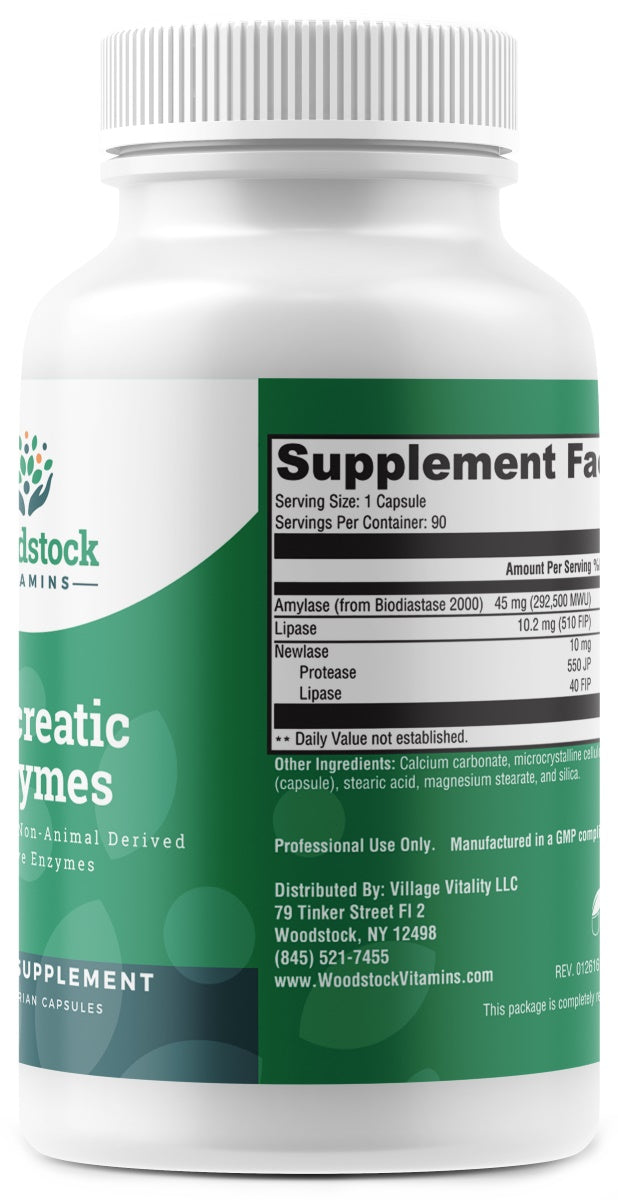 Pancreatic Enzymes - 90 capsules