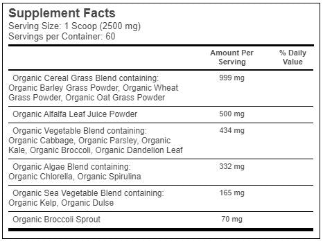 Best Of Greens - Unflavored - 150 g Powder