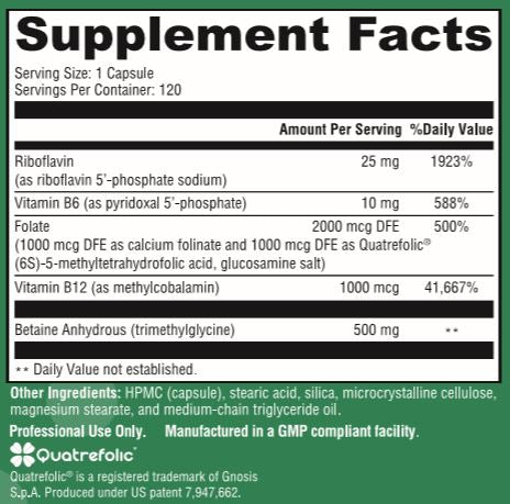 Homocysteine Support - 120 Capsules