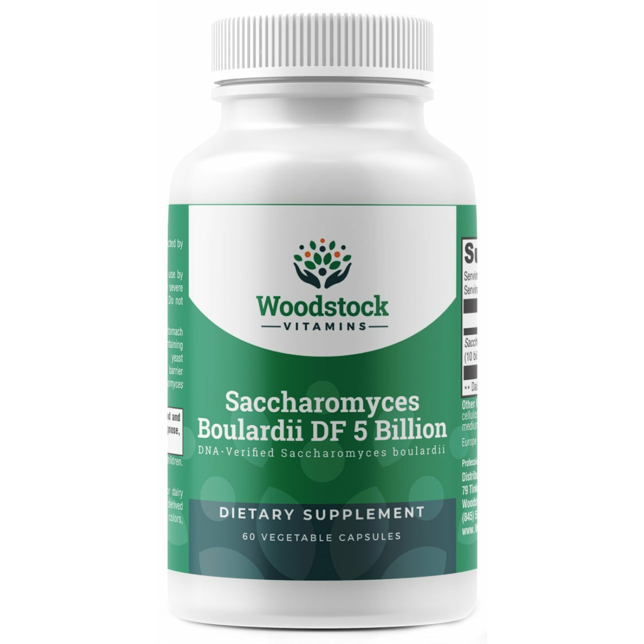 Saccharomyces Boulardii DF 5 Billion - 60 Capsules