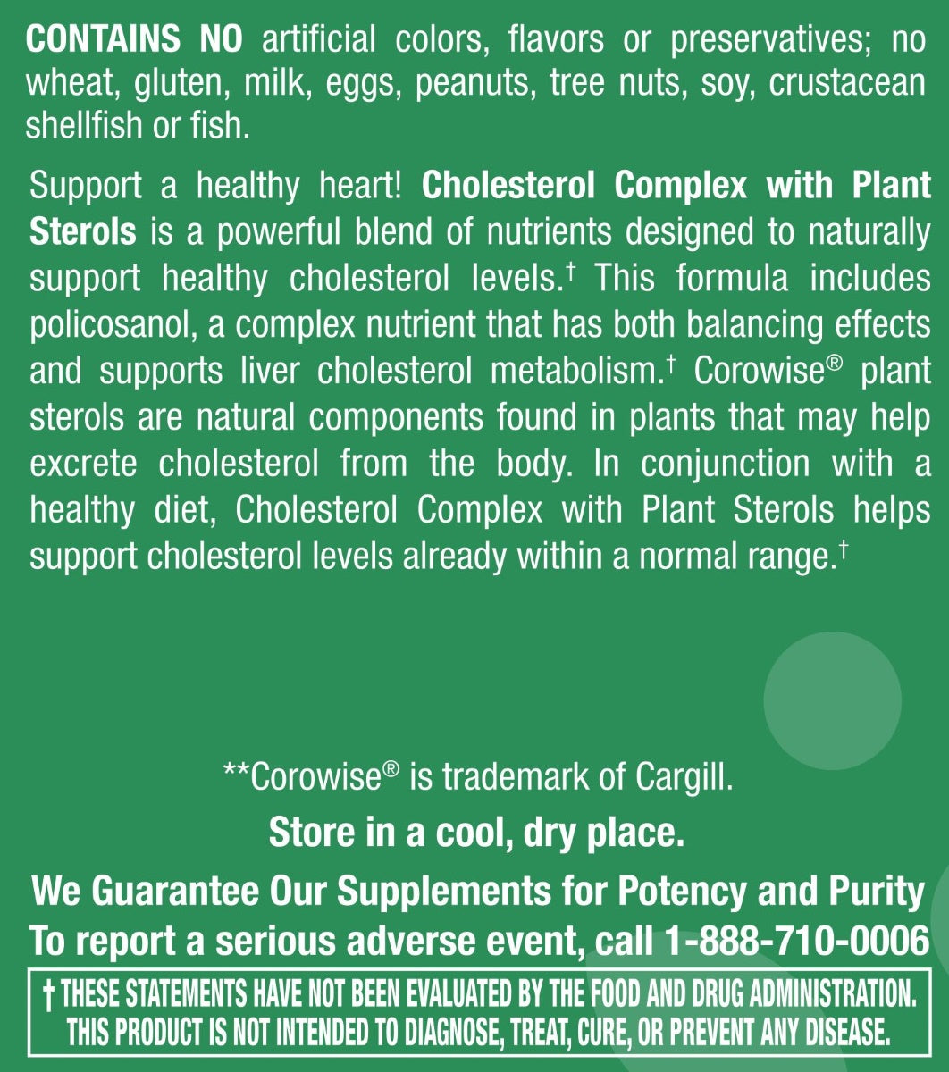 Cholesterol Complex - 120 Tablets