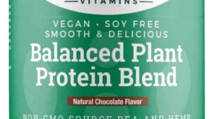 Balanced Plant Protein Blend - Natural Chocolate Flavor - 13.8 oz