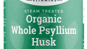 Organic Whole Psyllium Husk Powder - 12 oz