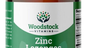 Zinc Lozenges - Cool Lemon Flavor - 120 Lozenges