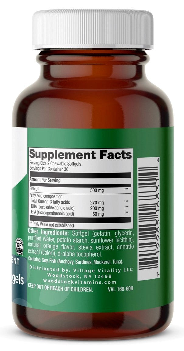 Kids DHA - 60 Chewable Softgels