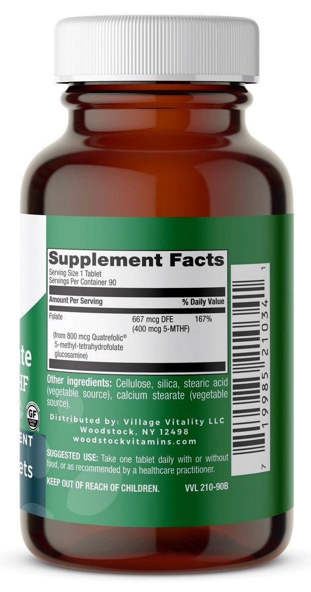 Methyl Folate 400 mcg - 90 Tablets