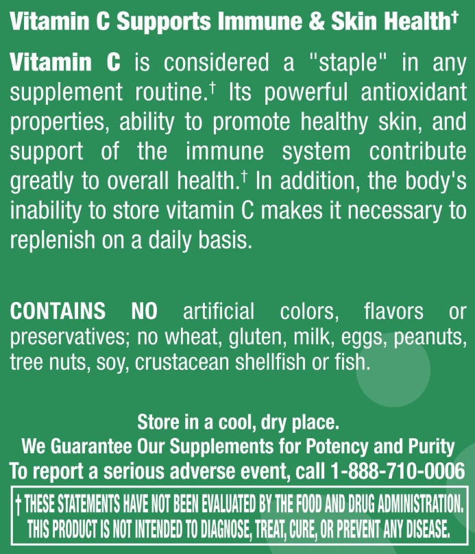 Vitamin C 500 mg - 100 Tablets