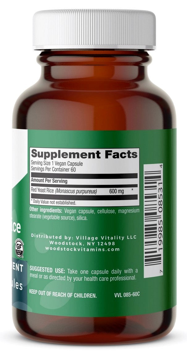 Red Yeast Rice - 60 Capsules