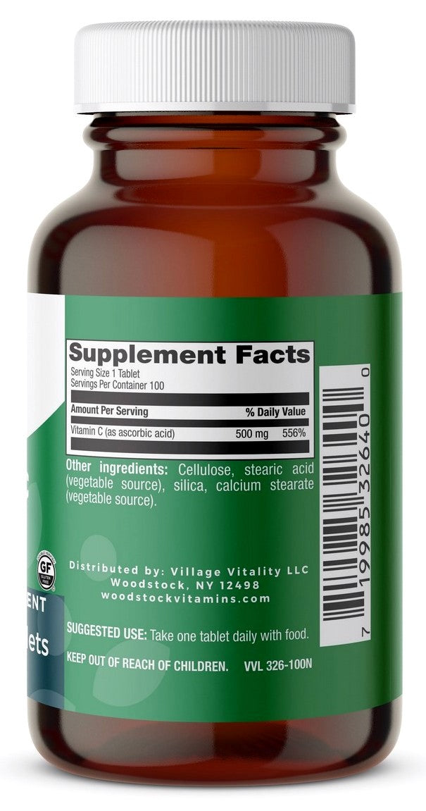 Vitamin C 500 mg - 100 Tablets