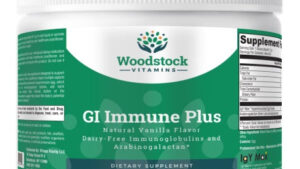 GI Immune Plus - Vanilla Flavor - 6.46 oz Powder