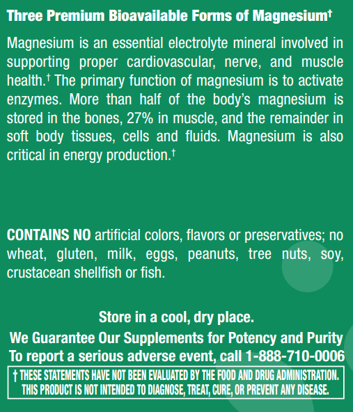 Mega Magnesium - 90 Capsules