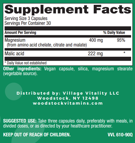 Mega Magnesium - 90 Capsules