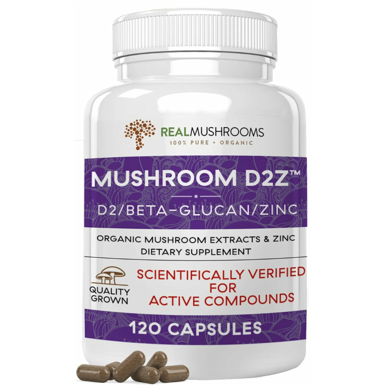 Mushroom D2Z - 120 Capsules