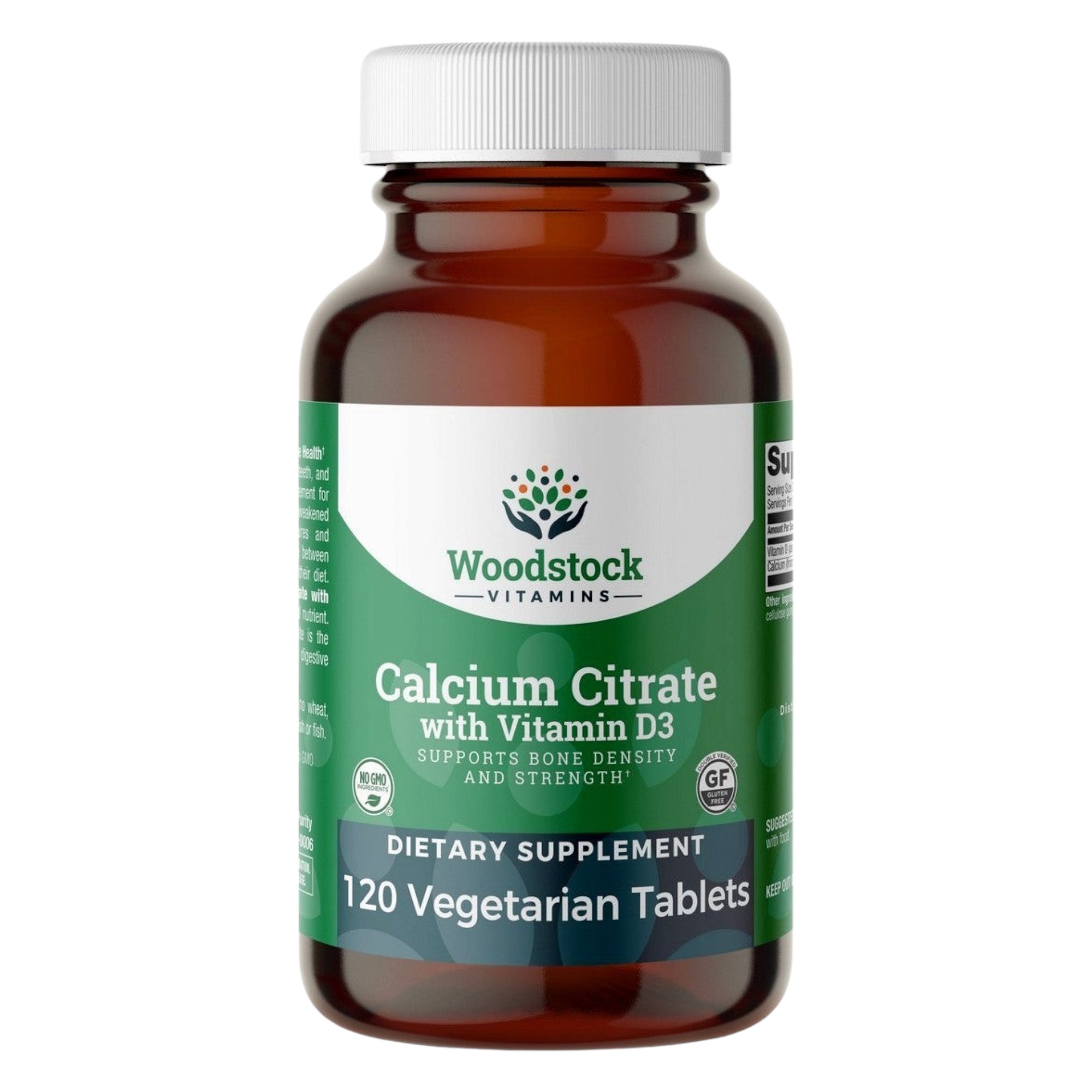 Calcium Citrate with Vitamin D3 - 120 Tablets