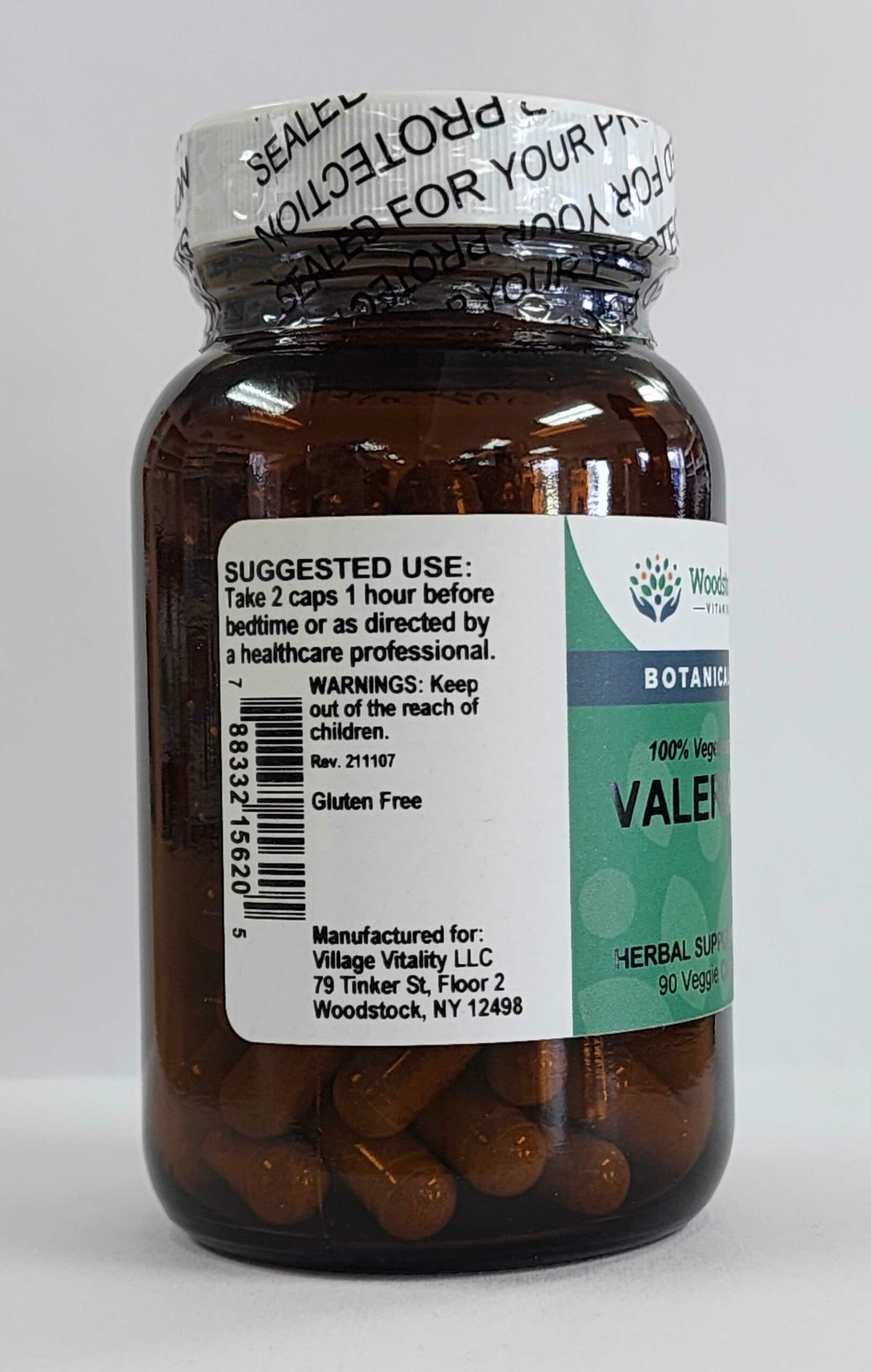 Valerian - 90 Capsules - Image 3