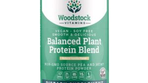 Organic Balanced Plant Protein Blend - Natural Vanilla Flavor - 13.8 oz Powder