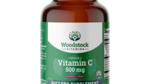 Chewable Vitamin C 500 mg Raspberry-Cherry Flavor - 50 Wafers